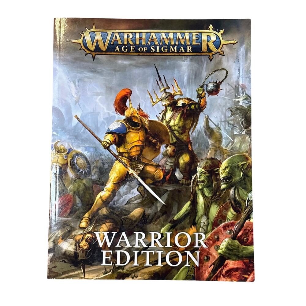 Warhammer: Age of Sigmar Warrior Edition 2021, Softcover games workshop